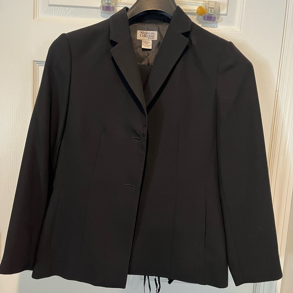 Style & Co. Women's Black Blazer